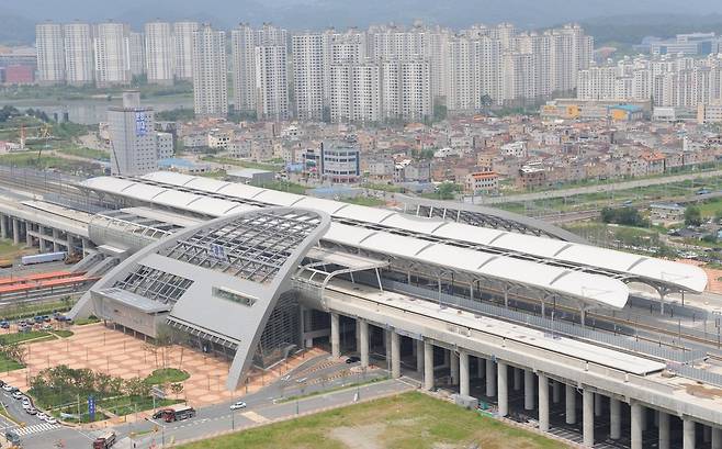 오송역 전경. 사진=연합뉴스.