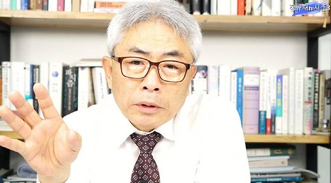 정규재 전 한국경제신문 주필. (사진=유튜브 채널 정규재tv 시즌3 갈무리)