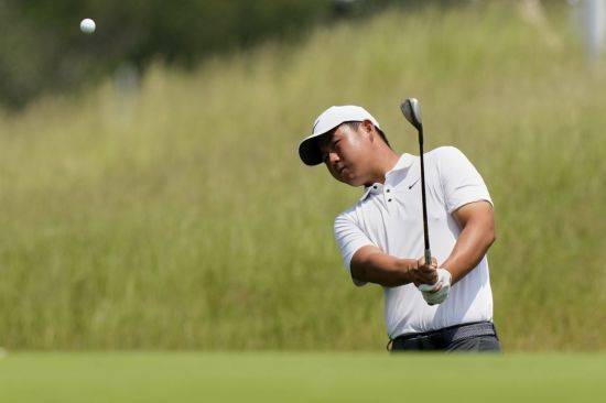 김주형이 제네시스 스코틀랜드 오픈에서 공동 17위를 차지했다. AP연합뉴스