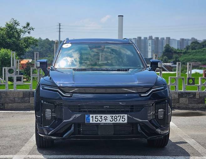 KGM 액티언 하이브리드 전면. ⓒ데일리안 정진주 기자