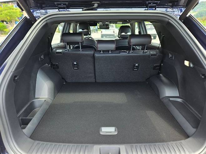 KGM 액티언 하이브리드 트렁크. ⓒ데일리안 정진주 기자