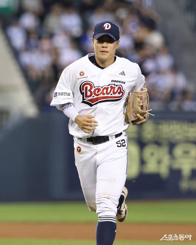 두산 박준순. 사진제공|두산 베어스