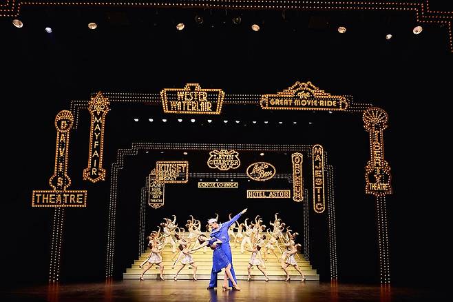 ▲ 뮤지컬 '브로드웨이 42번가' 공연 이미지. 제공|CJ ENM, ㈜샘컴퍼니