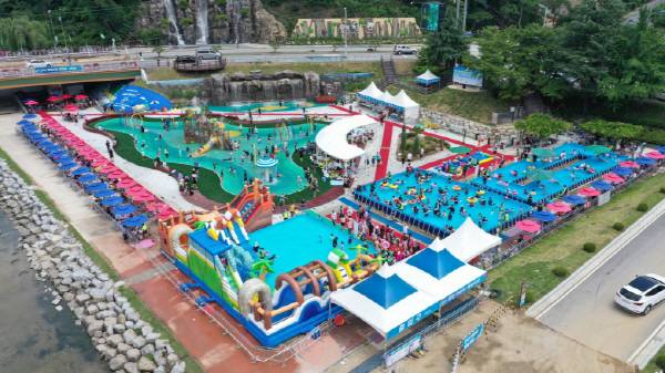 예천호명읍 패밀리 파크 물놀이장