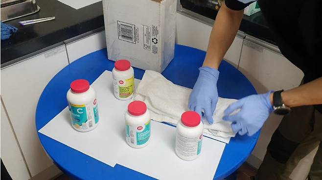 경찰이 마약 유통업자 A씨에게 압수한 마약류. (사진 제공=서울경찰청)