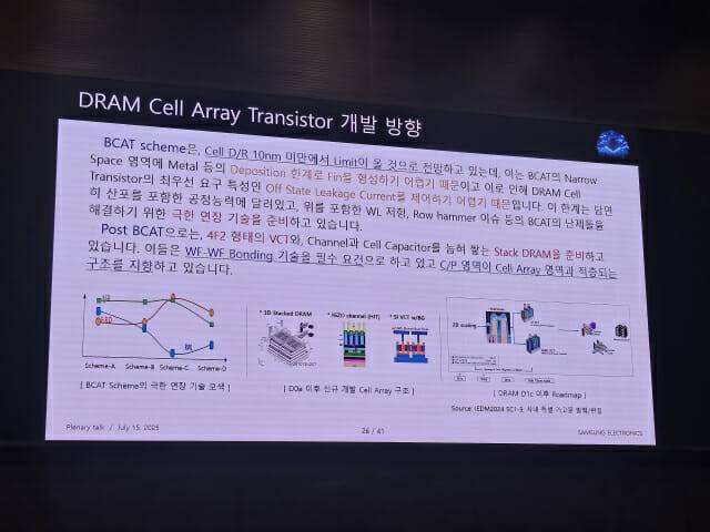삼성전자가 10나노 미만 D램에 핀펫 공정을 적용한다.