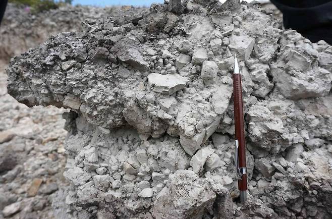 각력암. 국가유산청 제공