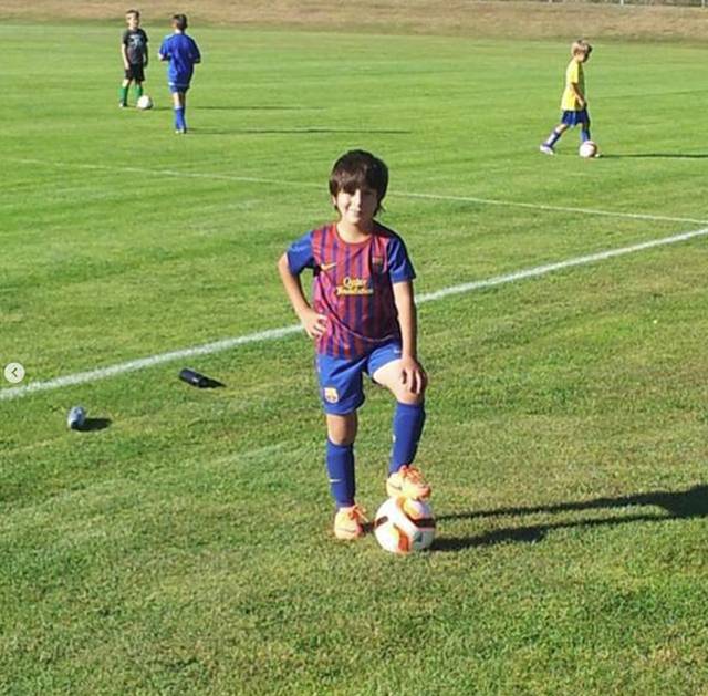 어린 시절의 루니 바르다지. /사진=433 캡처