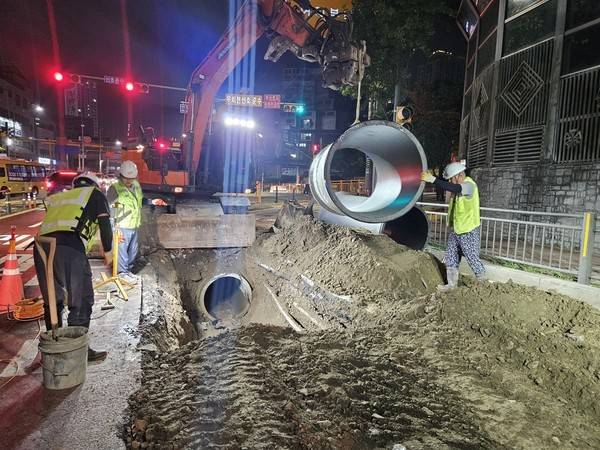 도시 침수 대응 하수도 정비사업.