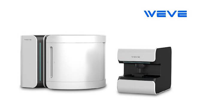 라만분광기 '만타레이'와 '스팅레이'.(사진=위브)