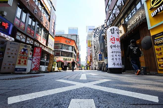 서울 시내 음식점 모습.ⓒ뉴시스