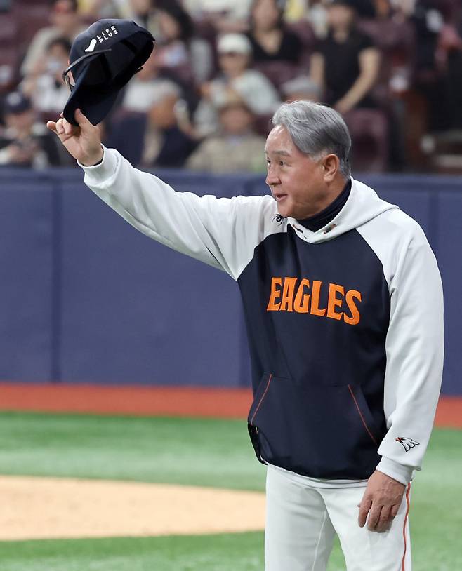 김경문 한화 감독. 고척=정시종 기자 capa@edaily.co.kr