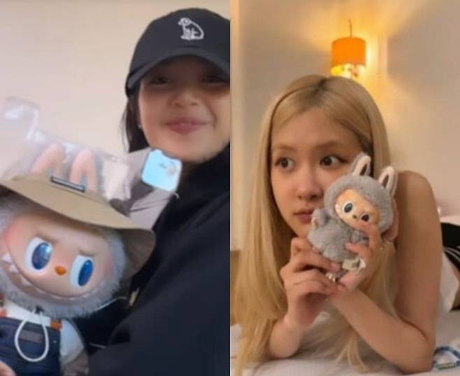사진=리사, 로제 SNS