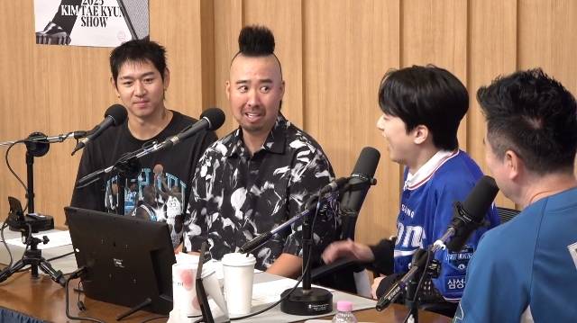 이대은, 유희관, 이찬원, 김태균 (SBS 파워FM ‘두시탈출 컬투쇼’ 캡처)