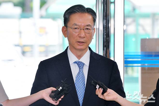 정성호 법무부 장관 후보자. 류영주 기자