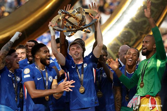 클럽 월드컵에서 우승한 첼시. /AFPBBNews=뉴스1