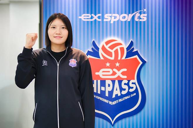 실업배구 포항시체육회에서 활약하다 프로배구 한국도로공사에 입단한 김현지. 사진=한국도로공사