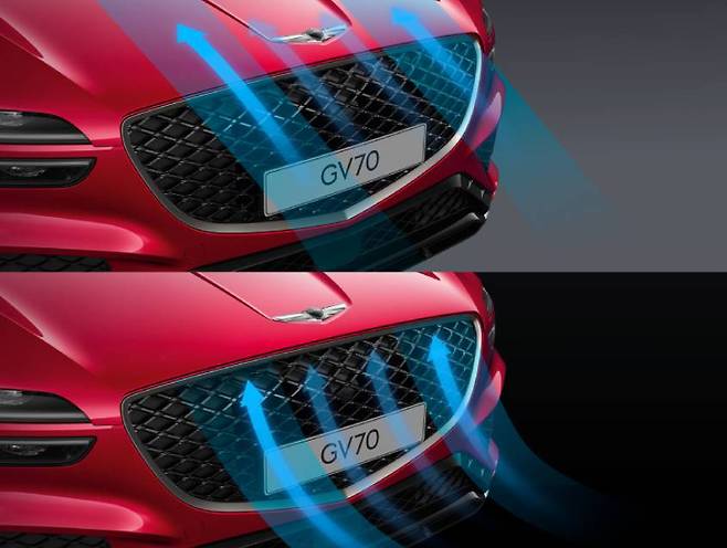 액티브 에어 플랩 / 출처=현대차