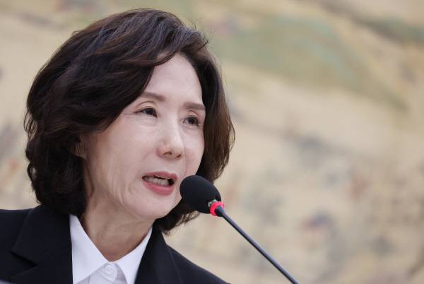 ▲이진숙 교육부장관 후보자. ⓒ연합뉴스