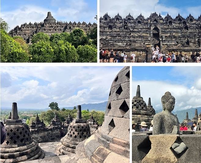 보로두부르사원 전경