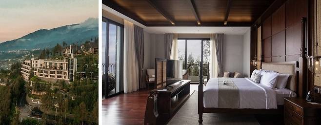 플라타란 브로모 호텔 전경 및 객실