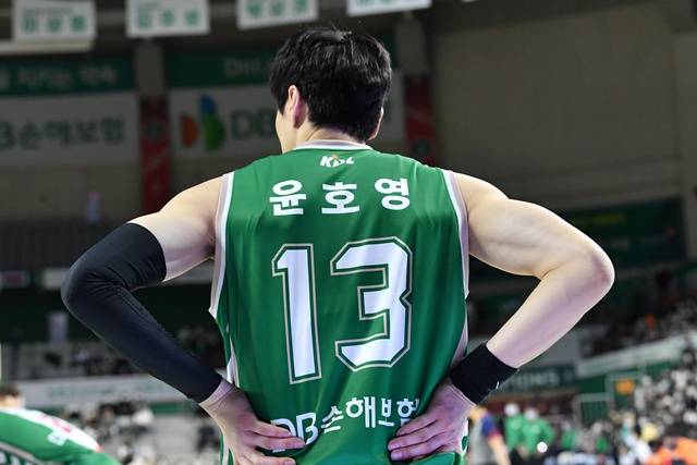 선수 시절 윤호영 감독. /사진=KBL 제공