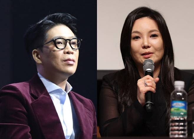 MC몽(왼쪽)과 차가원 회장(사진=이데일리DB·뉴스1)