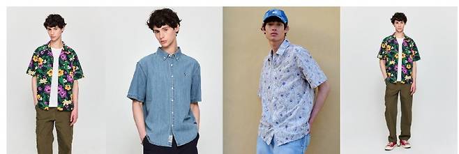 헤지스 25SS 반팔셔츠.(헤지스제공)