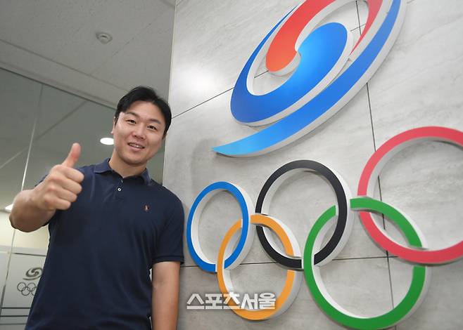 원윤종 IOC 선수위원 후보자가 최근 서울 송파구 올림픽회관에서 스포츠서울과 인터뷰에 앞서 포즈를 취하고 있다. 최승섭기자 thunder@sportsseoul.com