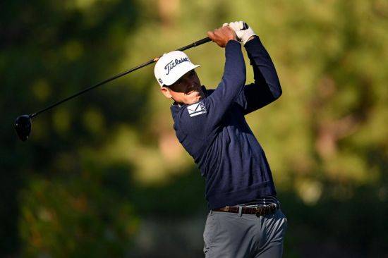 벤 마틴이 배러쿠다 챔피언십 1라운드 11번 홀에서 티샷을 하고 있다. 트러키(미국)=AFP연합뉴스