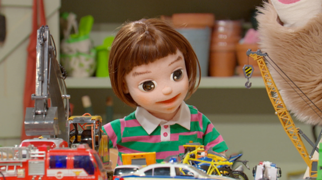 EBS '딩동댕 유치원'에 등장하는 자폐 아동 별이. 바퀴 달린, 각종 탈 것을 좋아하는 '자동차 박사'다. EBS 제공