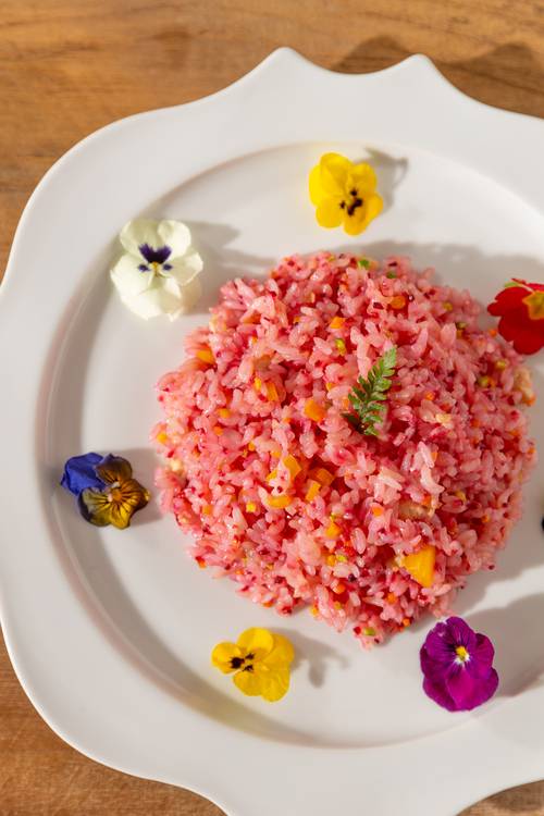 순수식탁 닭가슴살비트볶음밥 메뉴. <부자비즈>