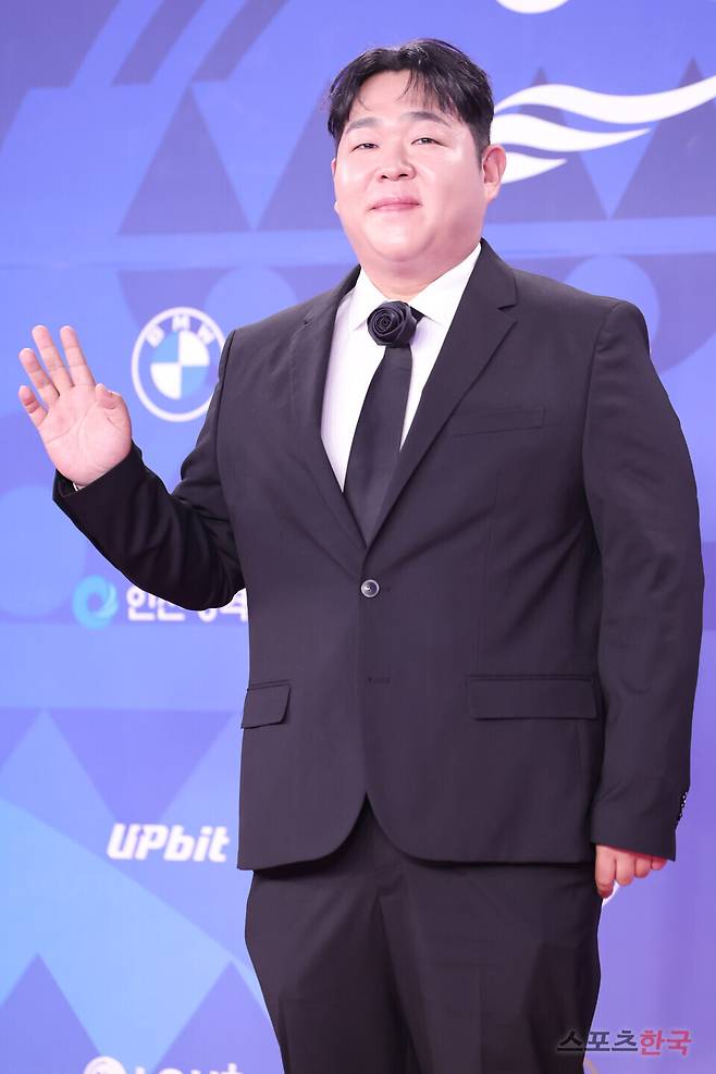제4회 청룡시리즈어워즈(Blue Dragon Series Awards) 레드카펫 행사에 참석한 문상훈. 25.7.18 ⓒ이혜영 기자 lhy@hankooki.com