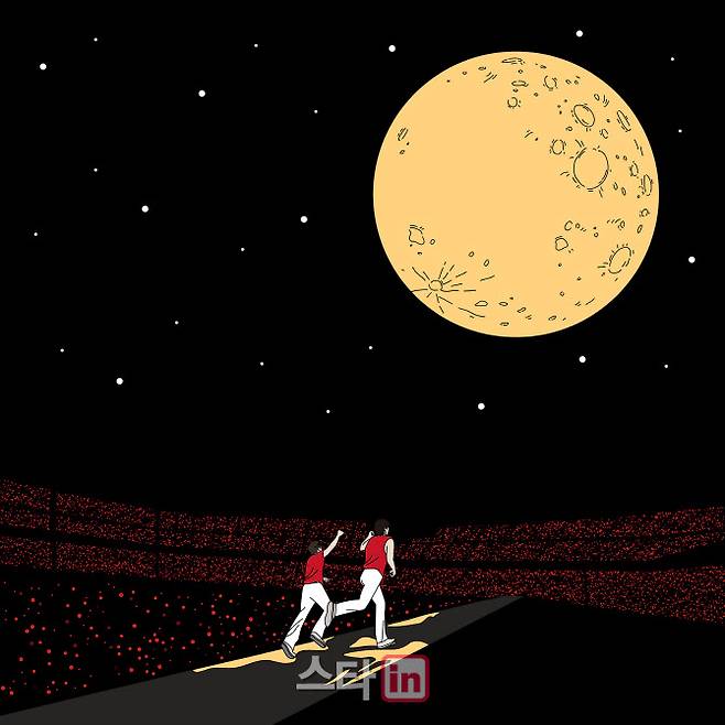 동방신기 일본 새 싱글 ‘츠키노우라데 아이마쇼’ 표지. (사진=SM엔터테인먼트)