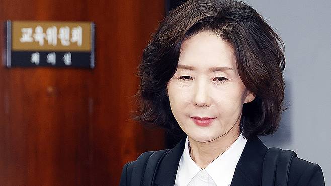 이진숙 사회부총리 겸 교육부 장관 후보자. 연합뉴스