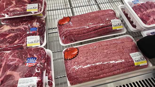 창고형 대형마트에서 판매하는 다짐육