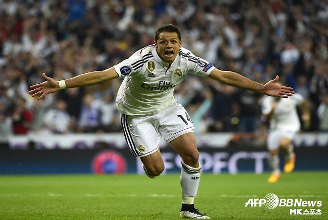 레알 마드리드 시절 치차리토. 사진=AFPBBNews=News1