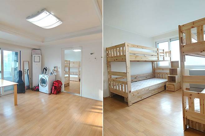 고립·은둔 청년들을 위한 공동 생활 공간인 그룹홈. 푸른고래리커버리센터 제공