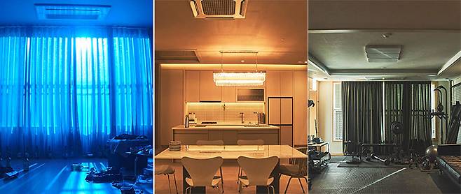 좌측부터 노우성, 은화, 영진호의 집. 넷플릭스 제공