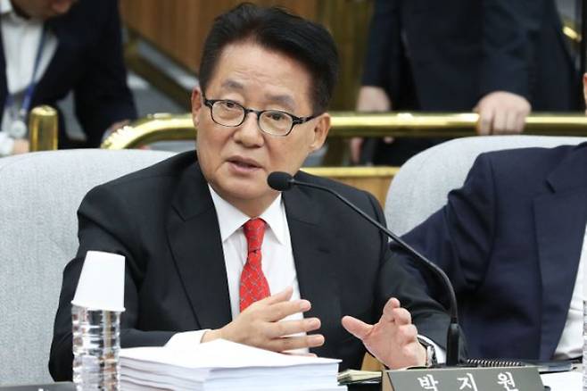 더불어민주당 박지원 의원. 박지원 의원실 제공