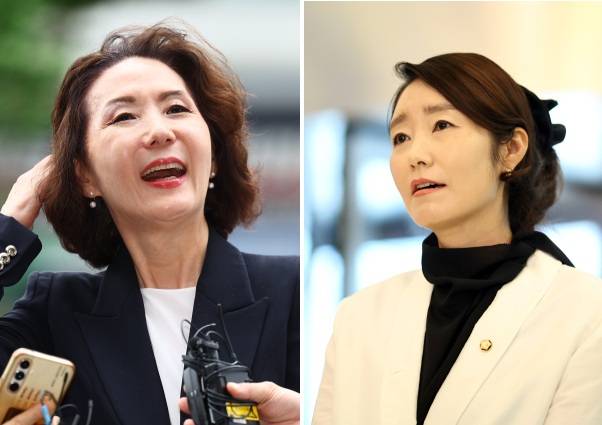 ▲이진숙 교육부 장관 후보자(좌)와 강선우 여성가족부 장관 후보자 ⓒ연합뉴스