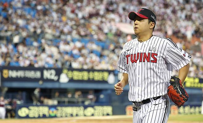 LG 송승기. 연합뉴스