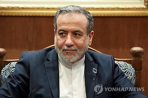 압바스 아락치 이란 외무장관. 연합뉴스