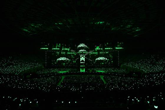 10주년 공연을 연 그룹 몬스타엑스. 사진제공=스타쉽엔터테인먼트