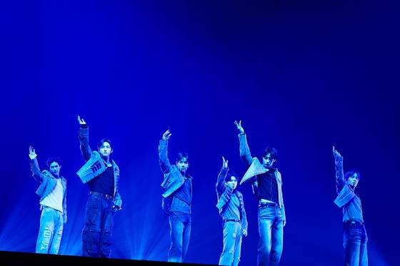 10주년 공연을 연 그룹 몬스타엑스. 사진제공=스타쉽엔터테인먼트