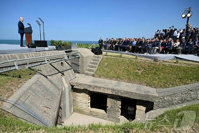 제2차 세계대전 당시 독일 벙커 유적지. ⓒ AFP=뉴스1