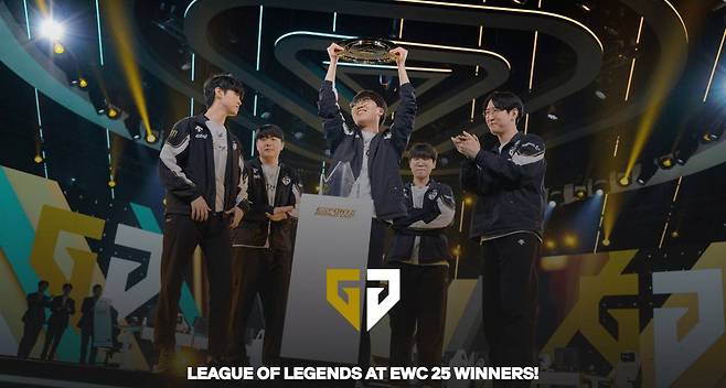 2025 EWC 우승팀 젠지