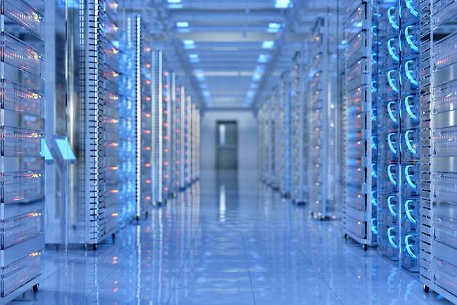 데이터센터 내부 / 출처=엔바토엘리먼츠