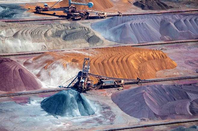 중국 희토류 개발 광산 / 사진=한국경제신문