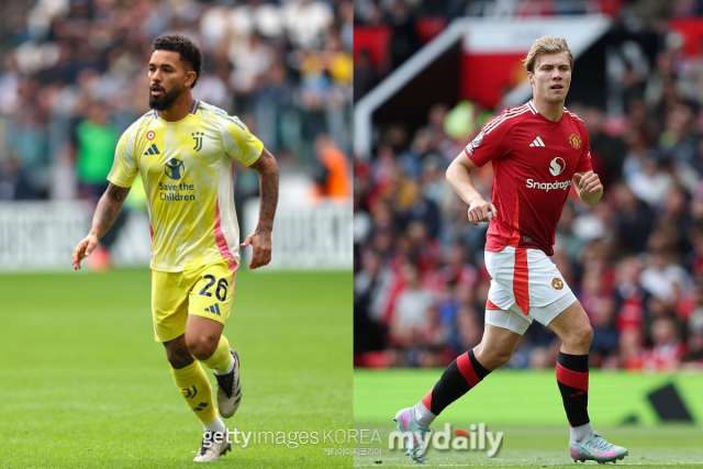 유벤투스가 도글라스 루이스와 라스무스 호일룬의 스왑딜을 고려 중이다. /게티이미지코리아